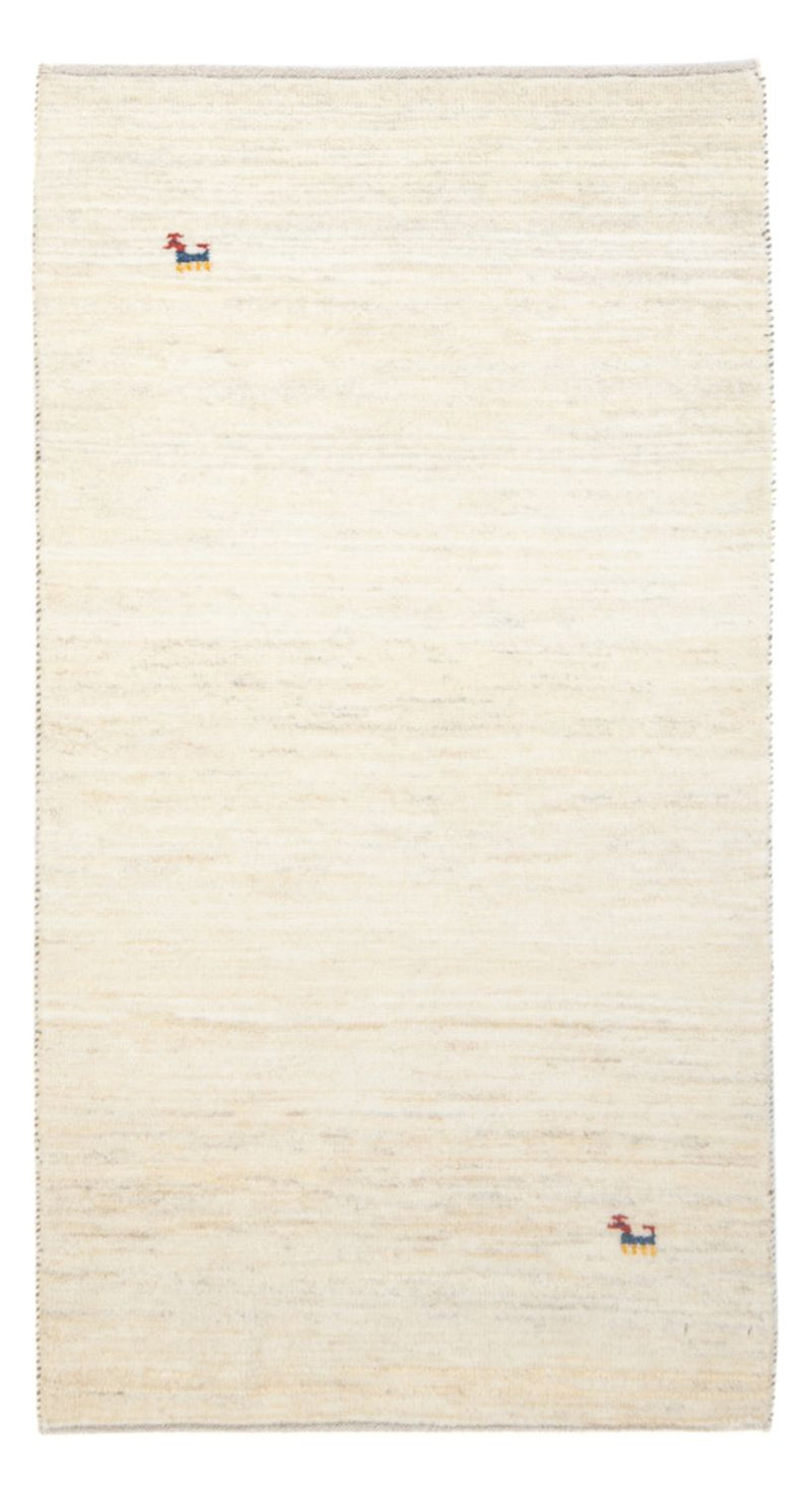 Dywan Gabbeh - perski - 149 x 72 cm - beżowy