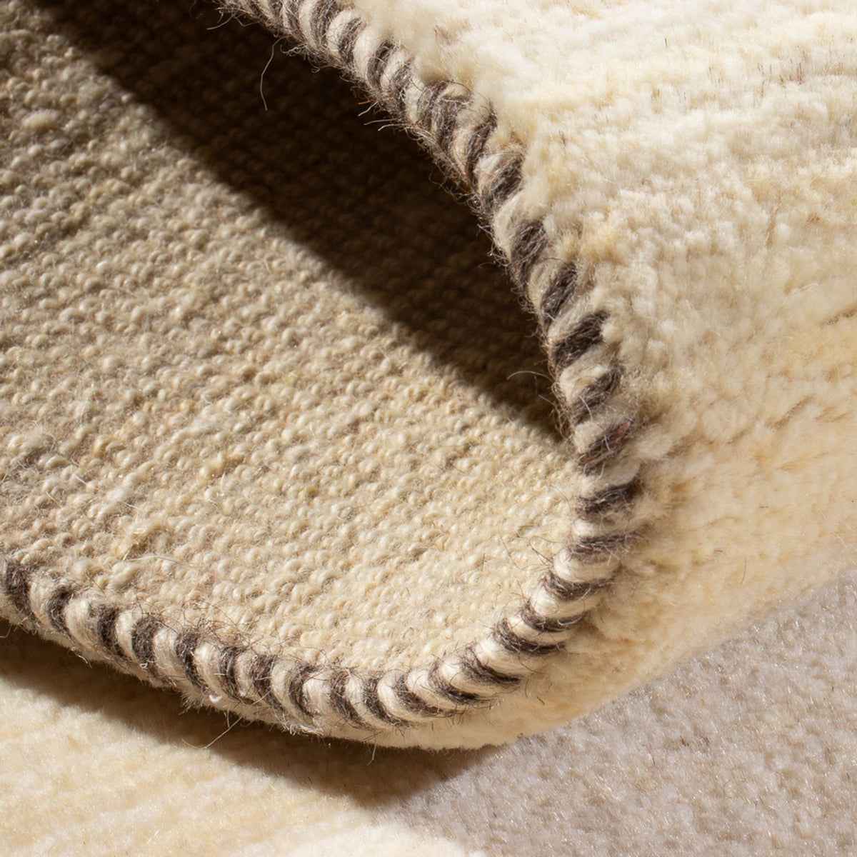 Dywan Gabbeh - perski - 148 x 73 cm - beżowy