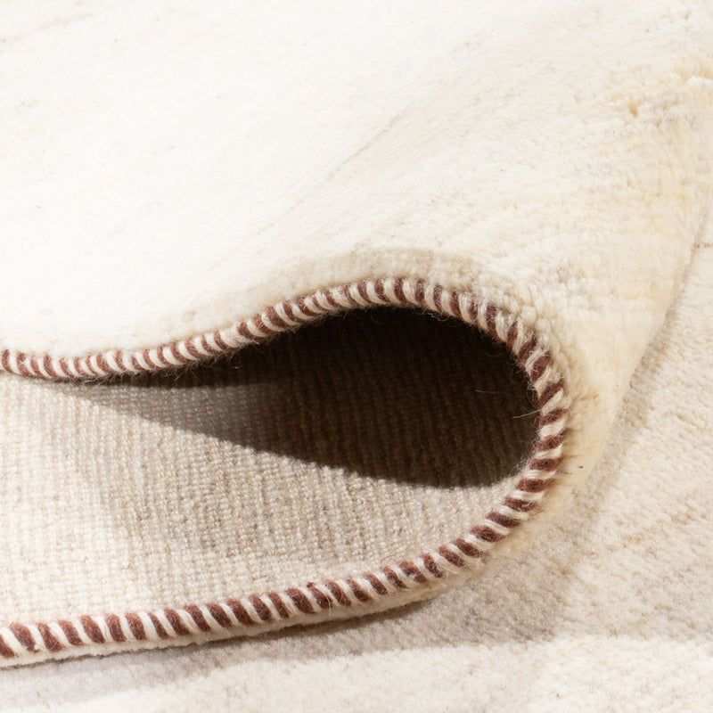 Dywan Gabbeh - perski - 297 x 205 cm - biały