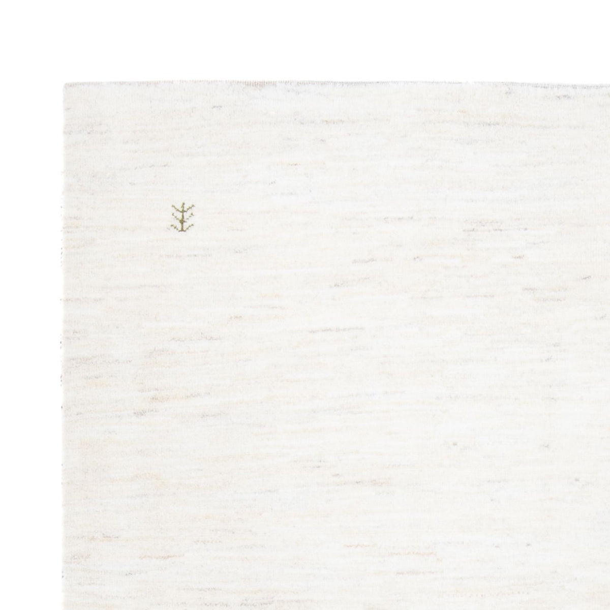 Dywan Gabbeh - perski - 253 x 171 cm - biały