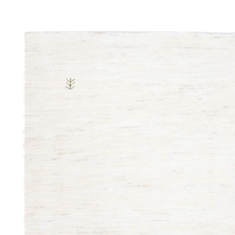 Dywan Gabbeh - perski - 253 x 171 cm - biały