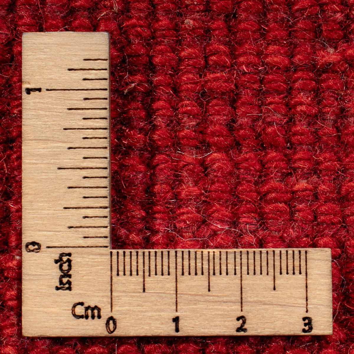 Dywan Gabbeh - perski - 87 x 60 cm - czerwony