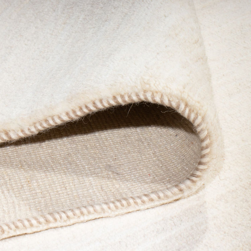 Dywan Gabbeh - perski - 270 x 176 cm - biały