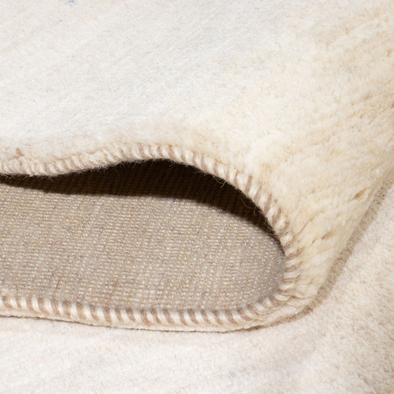 Dywan Gabbeh - perski - 292 x 202 cm - biały