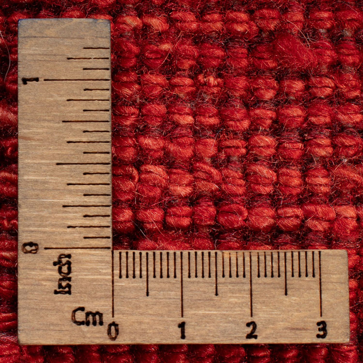 Biegacz Dywan Gabbeh - perski - 248 x 82 cm - czerwony