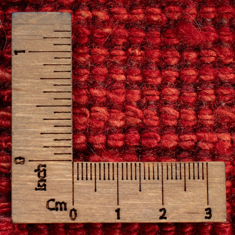 Biegacz Dywan Gabbeh - perski - 248 x 82 cm - czerwony