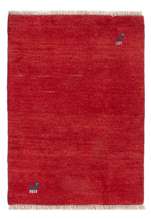 Dywan Gabbeh - perski - 84 x 60 cm - czerwony