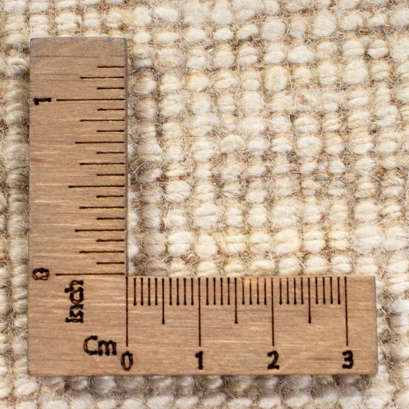 Dywan Gabbeh - perski - 193 x 150 cm - biały