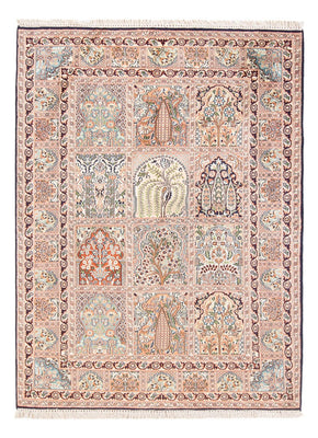 Jedwabny dywan - Kashmir Silk - 178 x 123 cm - beżowy