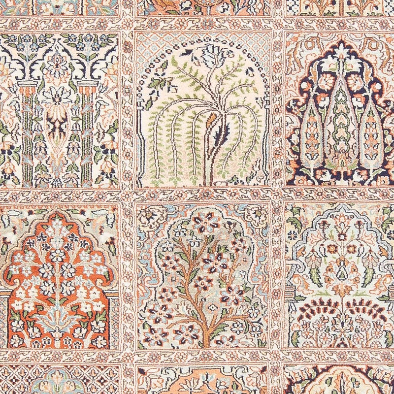 Jedwabny dywan - Kashmir Silk - 178 x 123 cm - beżowy