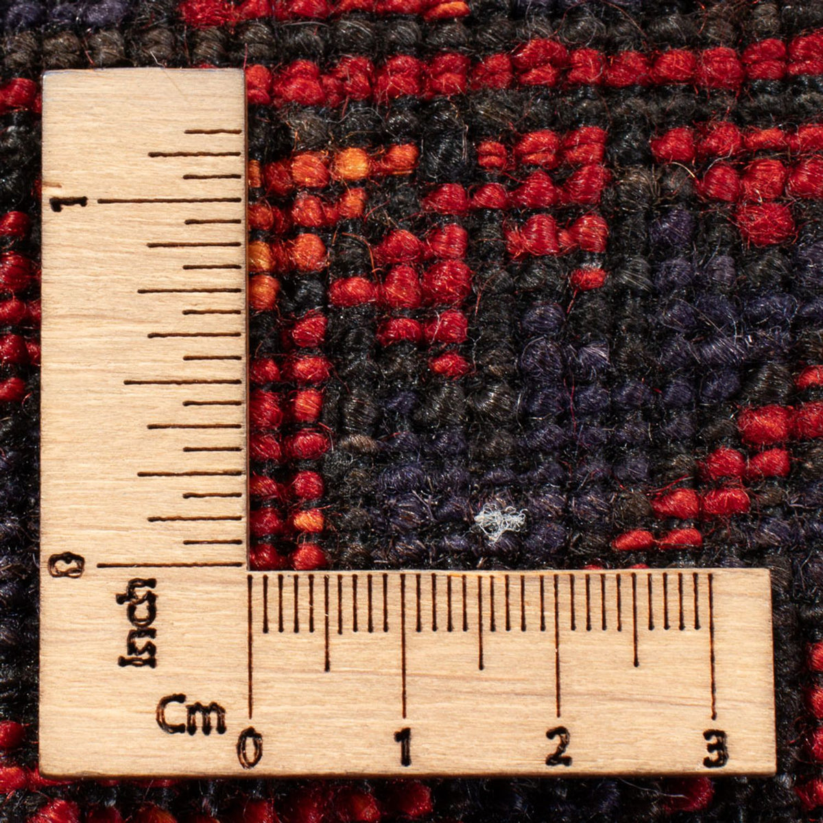 Dywan afgański - 136 x 82 cm - czerwony