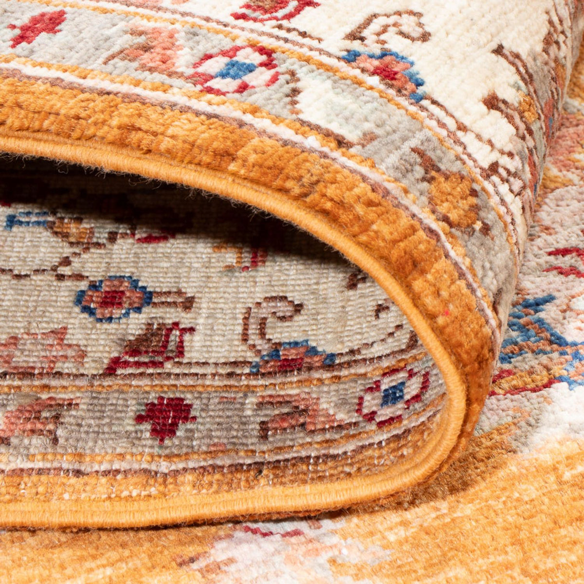 Dywan Zieglera - 185 x 128 cm - złoto