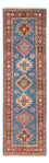 Biegacz Dywan Ziegler - Kazak - 205 x 63 cm - niebieski