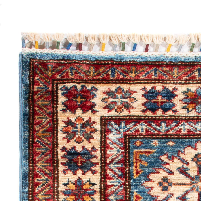 Dywan Ziegler - Kazak - 100 x 62 cm - niebieski