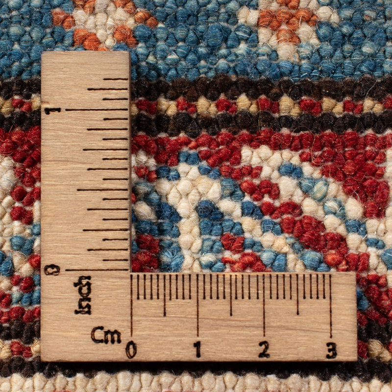 Dywan Ziegler - Kazak - 100 x 62 cm - niebieski