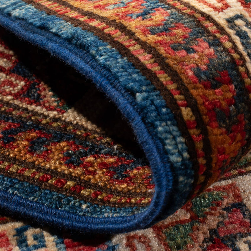 Dywan Ziegler - Kazak - 97 x 59 cm - niebieski