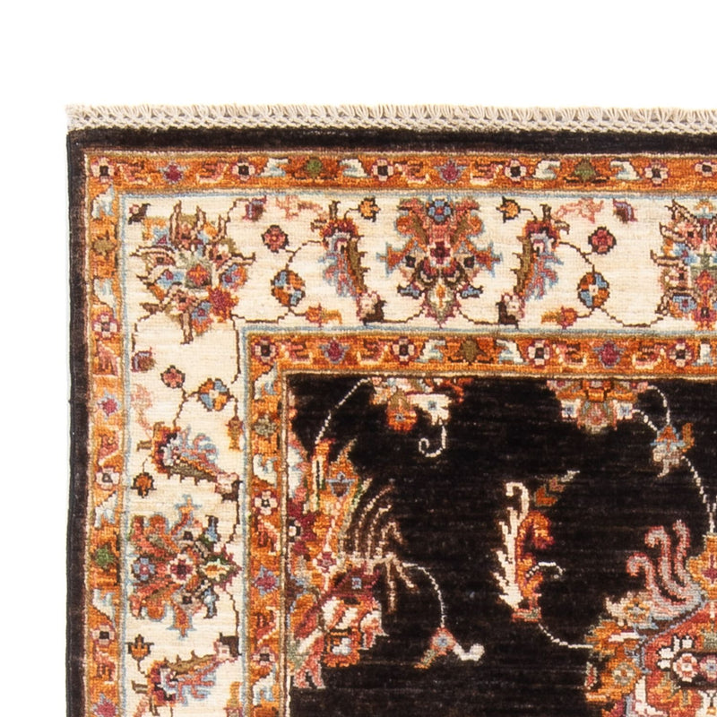 Dywan Zieglera - 209 x 125 cm - ciemnoniebieski