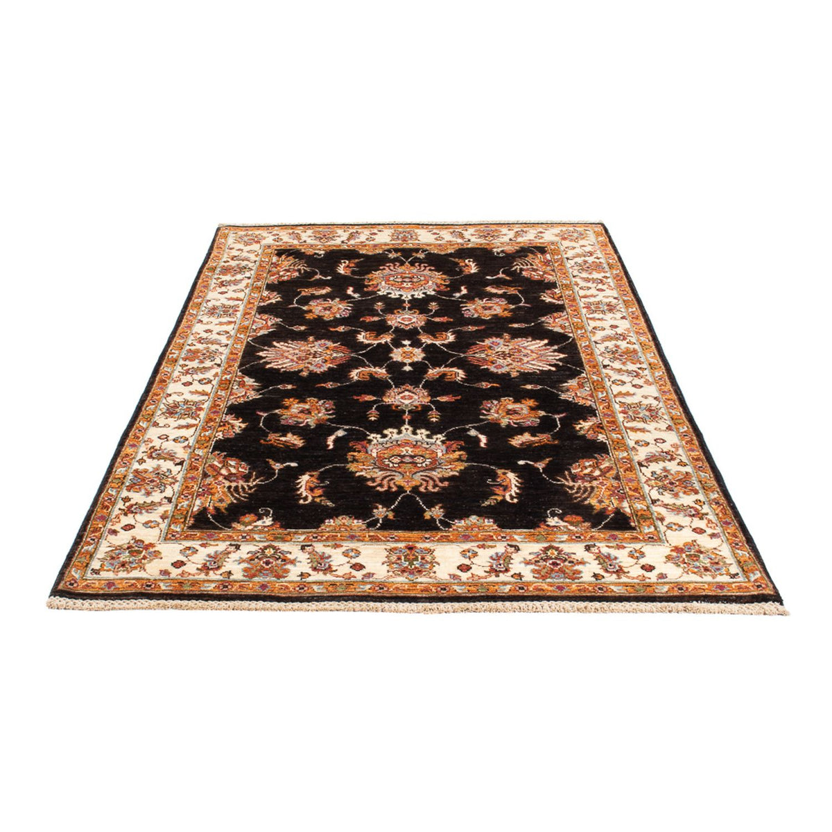 Dywan Zieglera - 209 x 125 cm - ciemnoniebieski