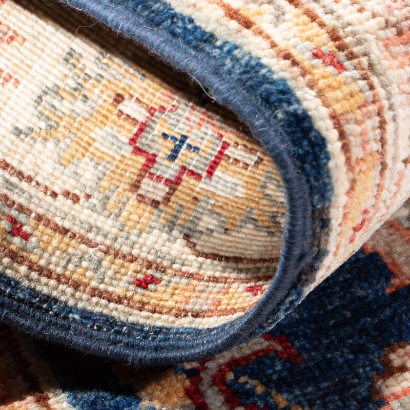 Dywan Zieglera - 124 x 77 cm - niebieski