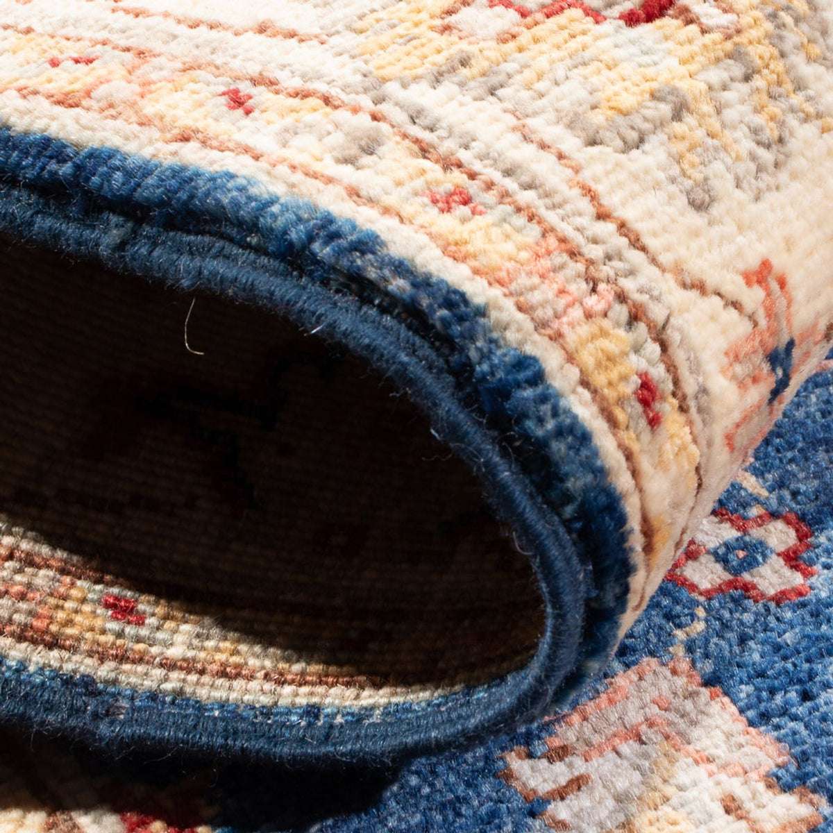 Dywan Zieglera - 128 x 78 cm - niebieski