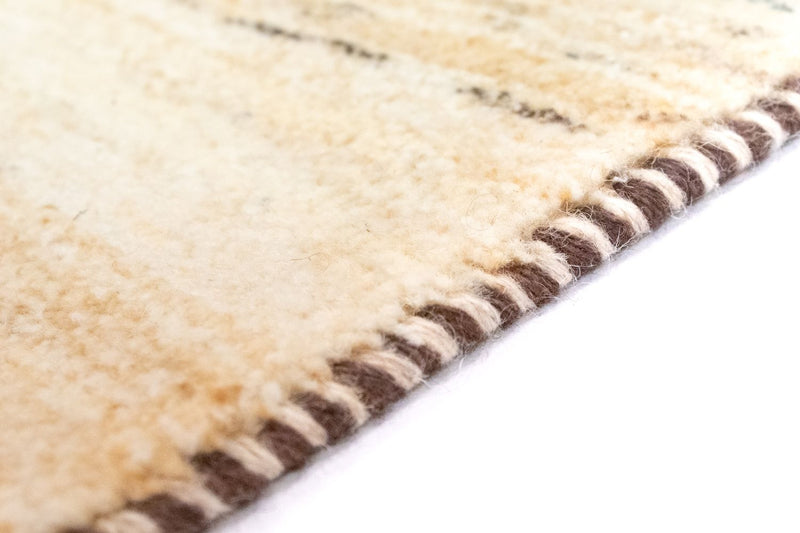 Dywan Gabbeh - perski - 60 x 40 cm - brązowy