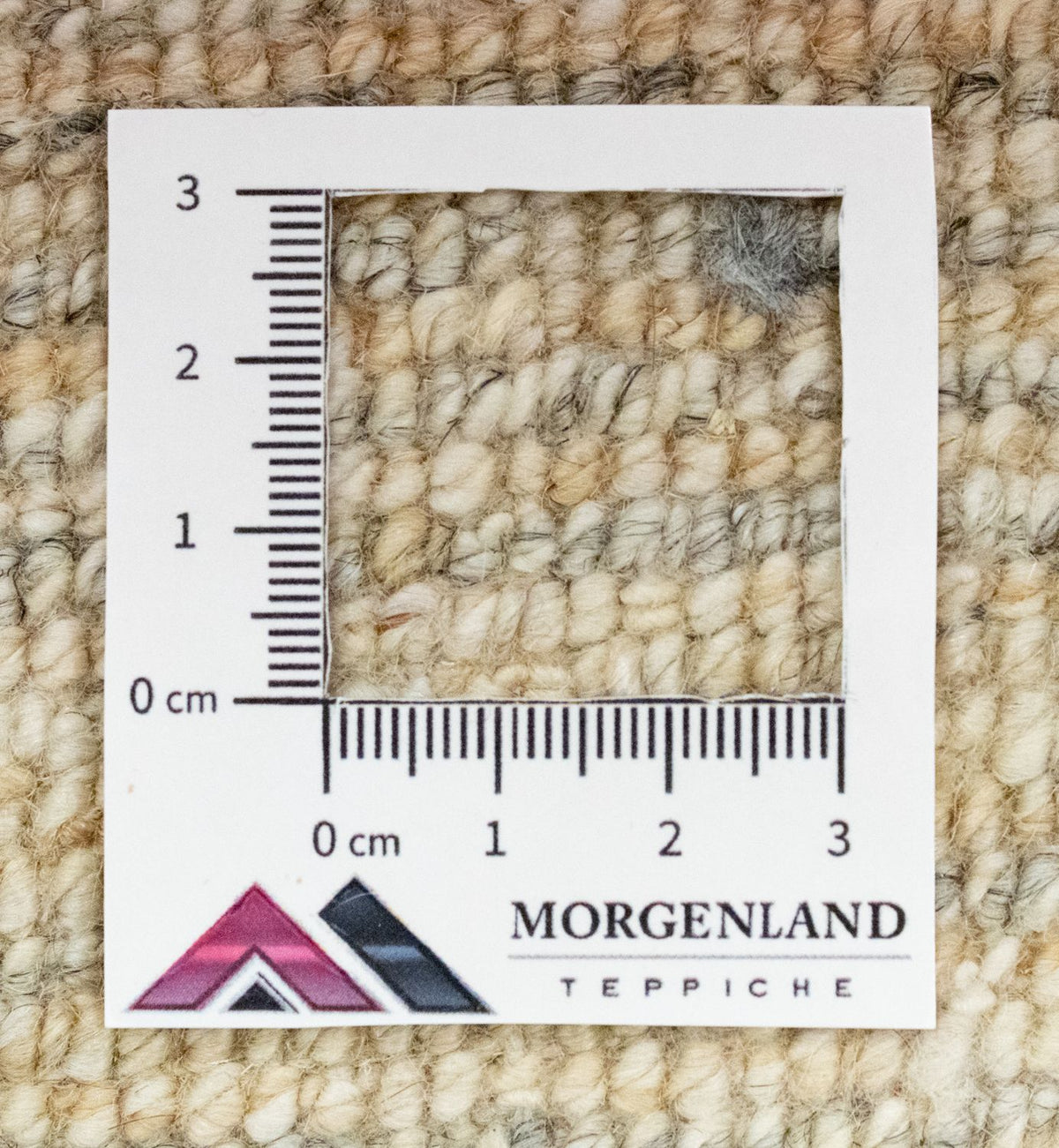 Dywan Gabbeh - perski - 60 x 40 cm - brązowy