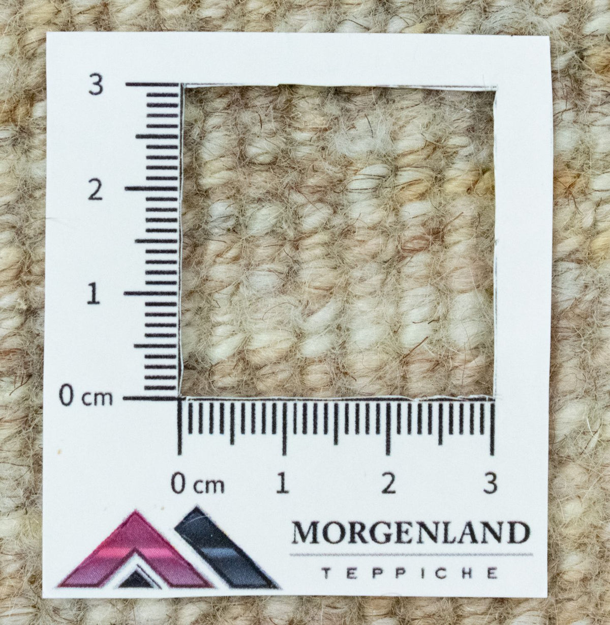 Dywan Gabbeh - perski - 60 x 40 cm - brązowy