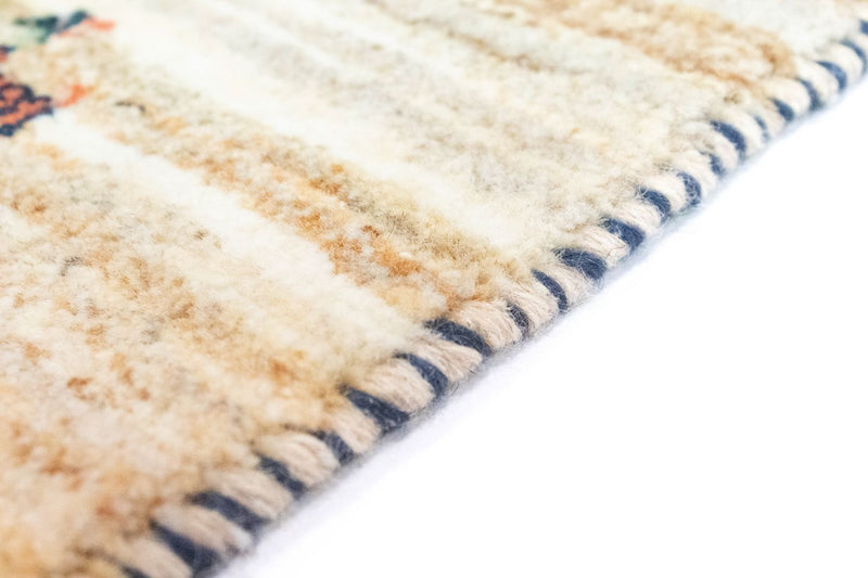 Dywan Gabbeh - perski - 60 x 40 cm - beżowy