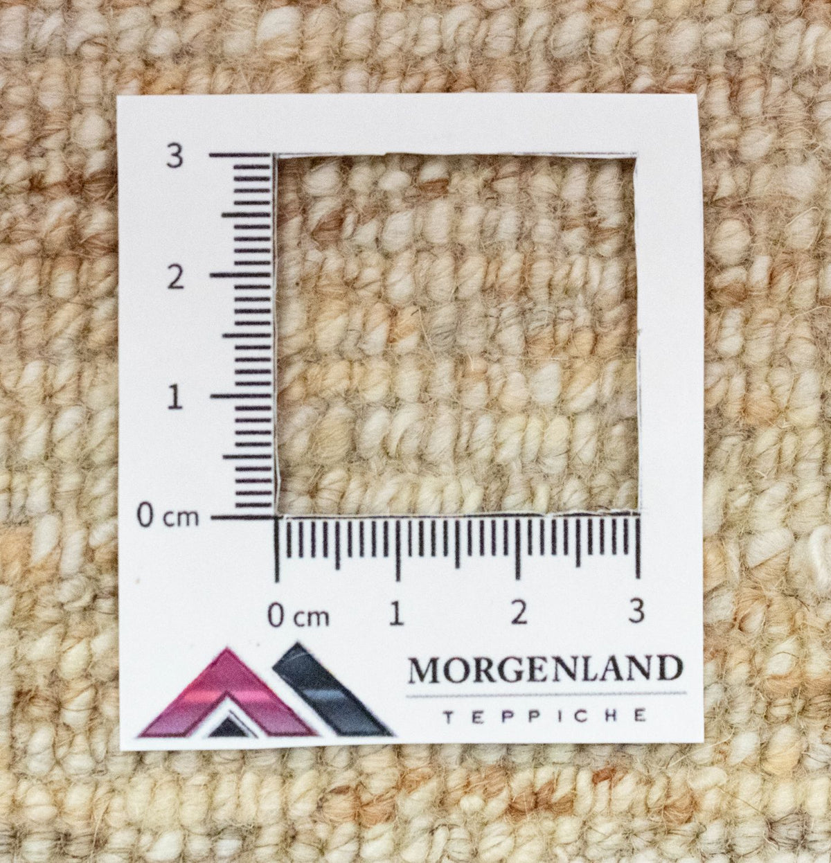 Dywan Gabbeh - perski - 60 x 40 cm - beżowy