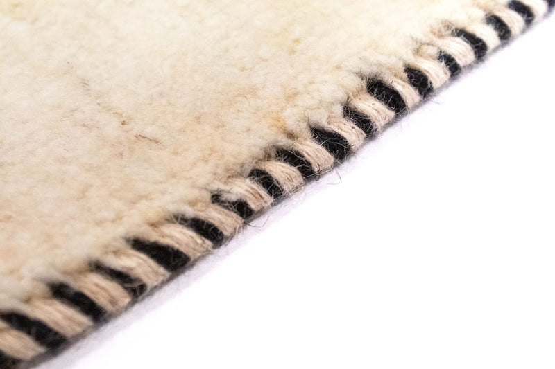 Dywan Gabbeh - perski - 60 x 40 cm - beżowy