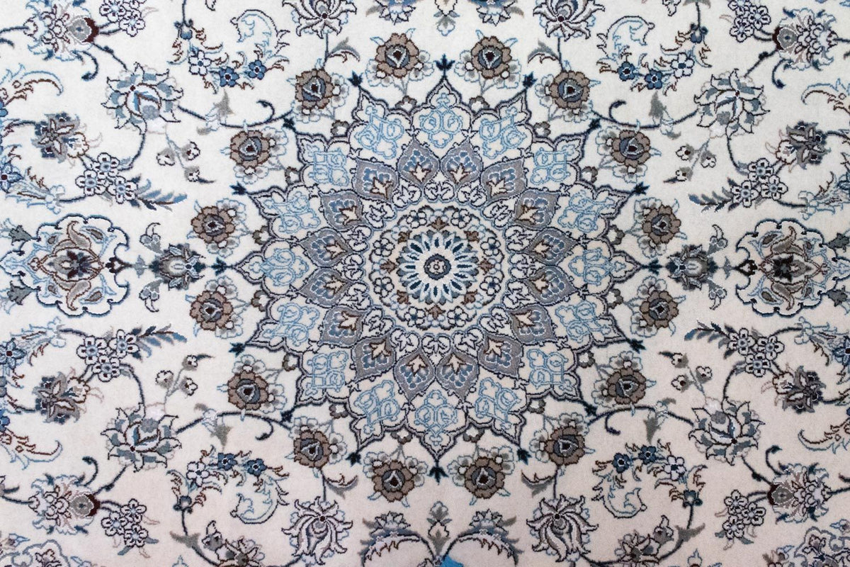 Dywan perski - Nain - 350 x 246 cm - naturalna biel