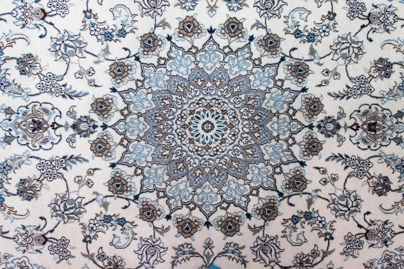 Dywan perski - Nain - 350 x 246 cm - naturalna biel