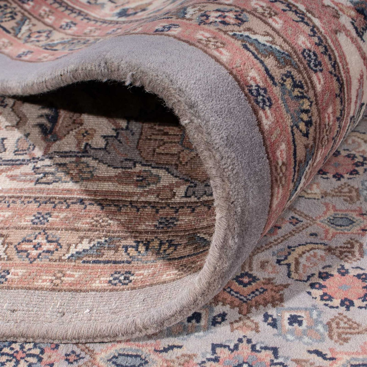 Orientalny dywan - Bijar - Indus - 351 x 252 cm - ciemnobrązowy