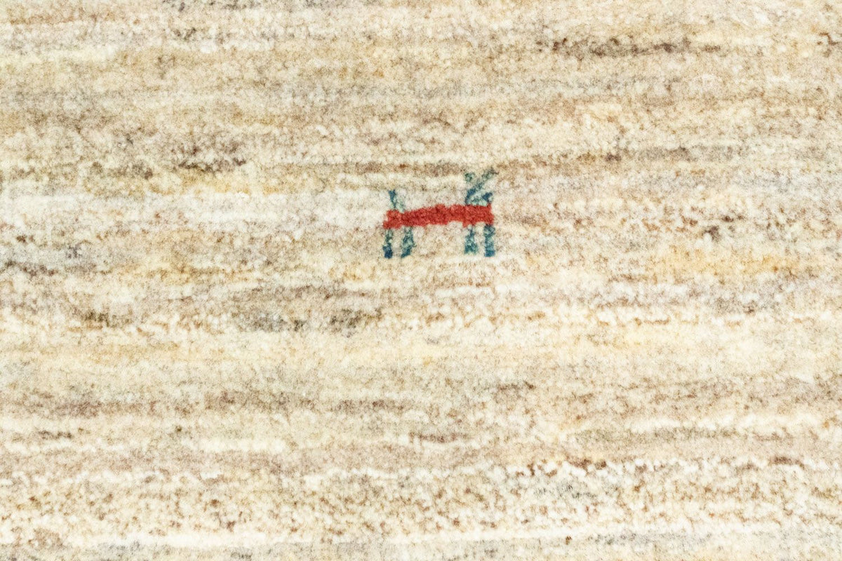 Dywan Gabbeh - perski - 60 x 40 cm - beżowy