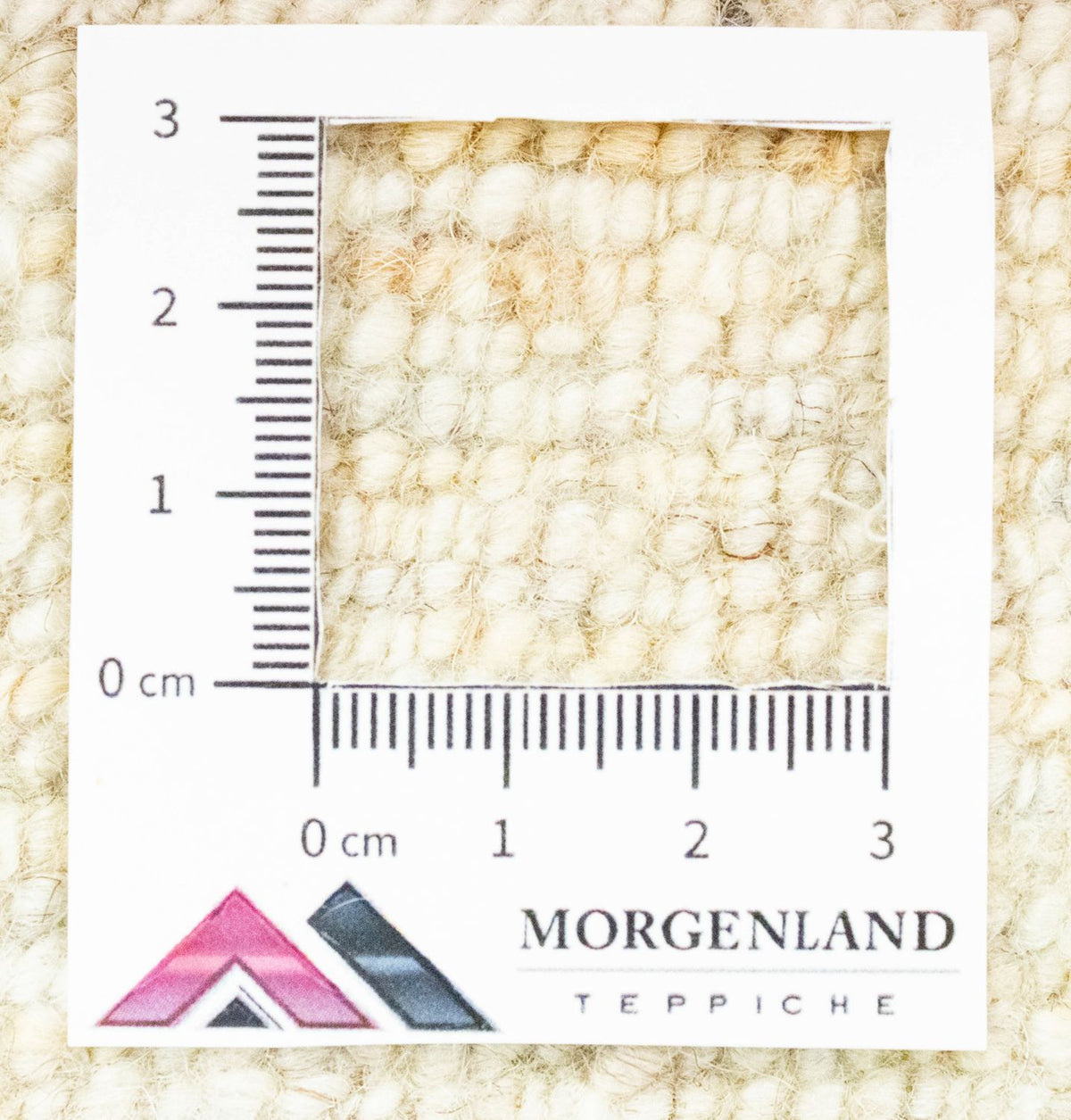 Dywan Gabbeh - perski - 60 x 40 cm - beżowy