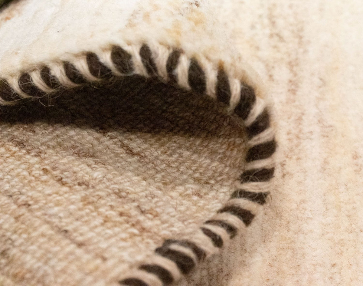 Dywan Gabbeh - perski - 60 x 40 cm - beżowy