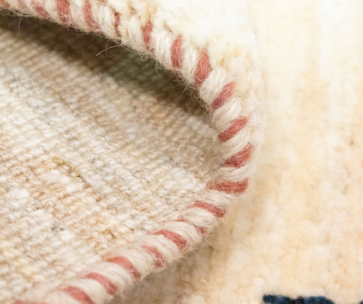 Dywan Gabbeh - perski - 60 x 40 cm - beżowy