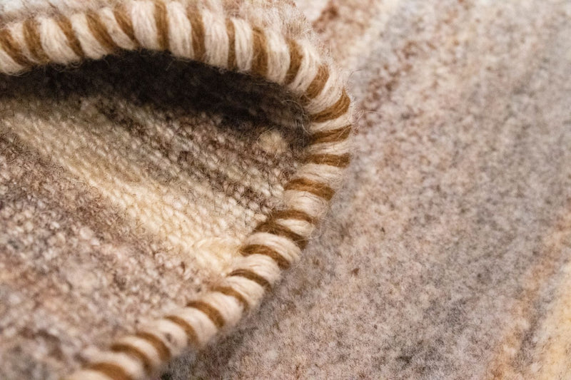 Dywan Gabbeh - perski - 60 x 40 cm - brązowy