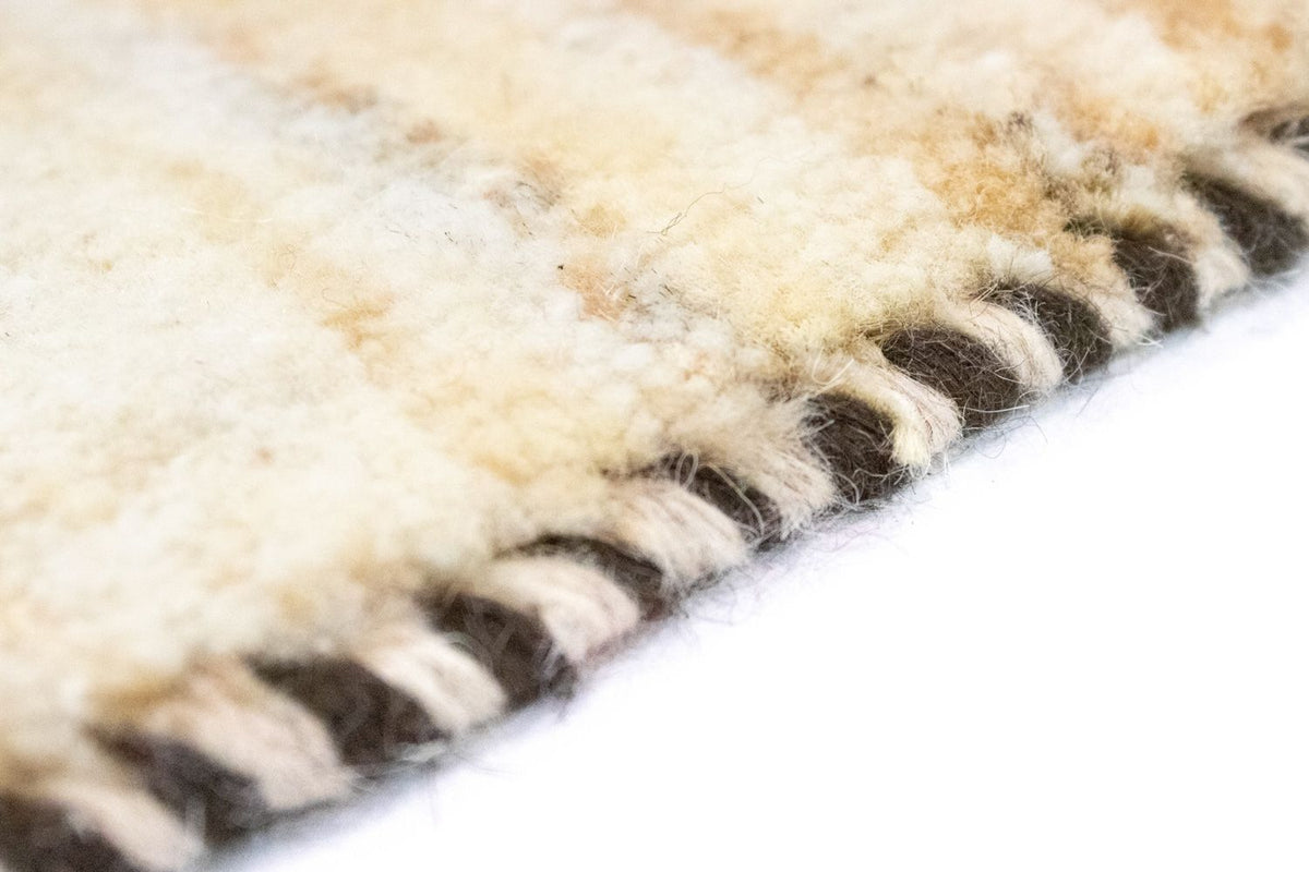 Dywan Gabbeh - perski - 60 x 40 cm - beżowy