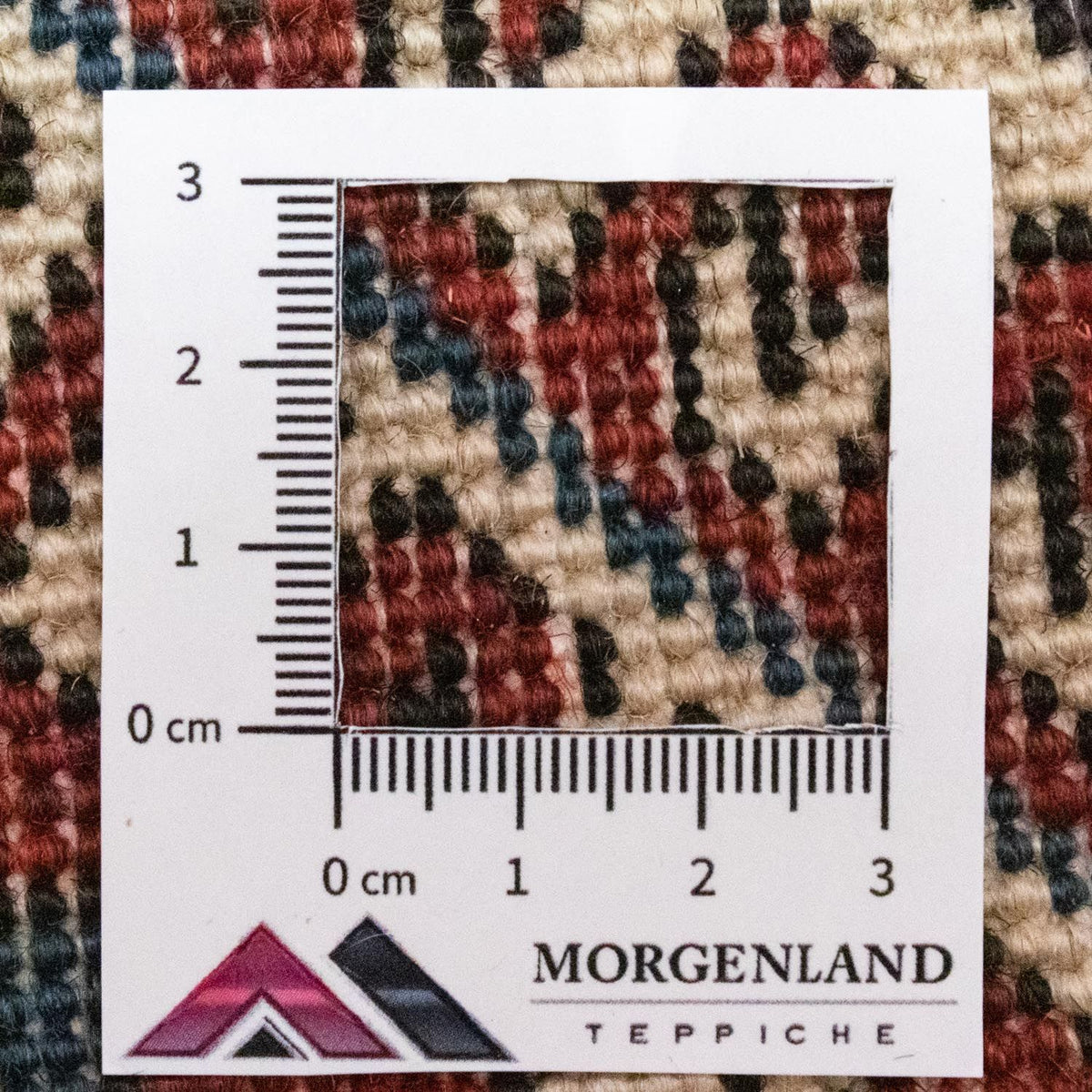 Perski dywan - Nomadyczny kwadratowy  - 54 x 40 cm - brązowy