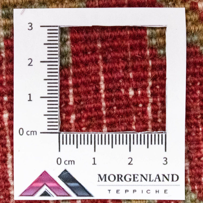 Perski dywan - Nomadyczny kwadratowy  - 54 x 40 cm - czerwony