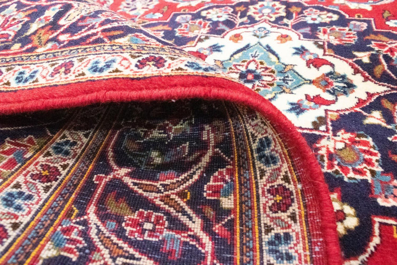 Dywan perski - Keshan - 251 x 146 cm - czerwony