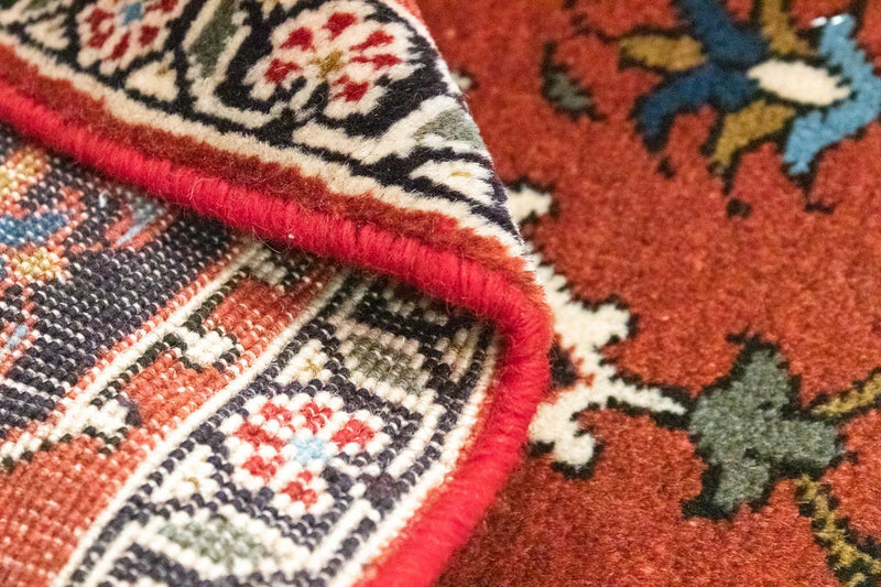 Perski dywan - Nomadyczny kwadratowy  - 54 x 40 cm - czerwony