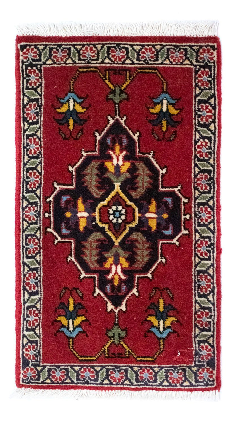 Perski dywan - Nomadyczny kwadratowy  - 54 x 40 cm - czerwony