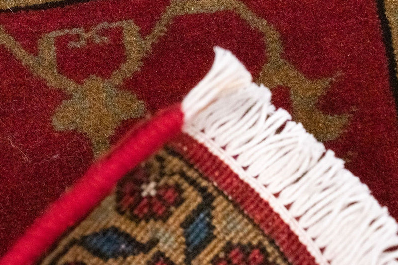 Perski dywan - Nomadyczny kwadratowy  - 54 x 40 cm - czerwony