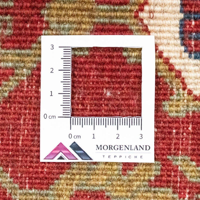 Perski dywan - Nomadyczny kwadratowy  - 54 x 40 cm - czerwony