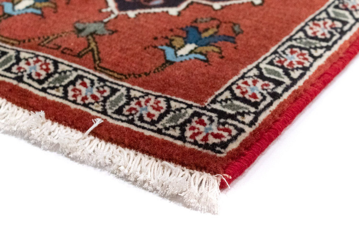 Perski dywan - Nomadyczny kwadratowy  - 54 x 40 cm - pomarańczowy