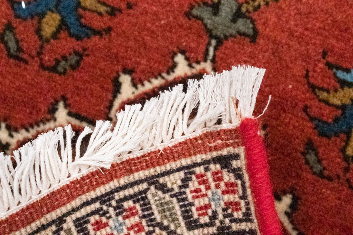 Perski dywan - Nomadyczny kwadratowy  - 54 x 40 cm - pomarańczowy