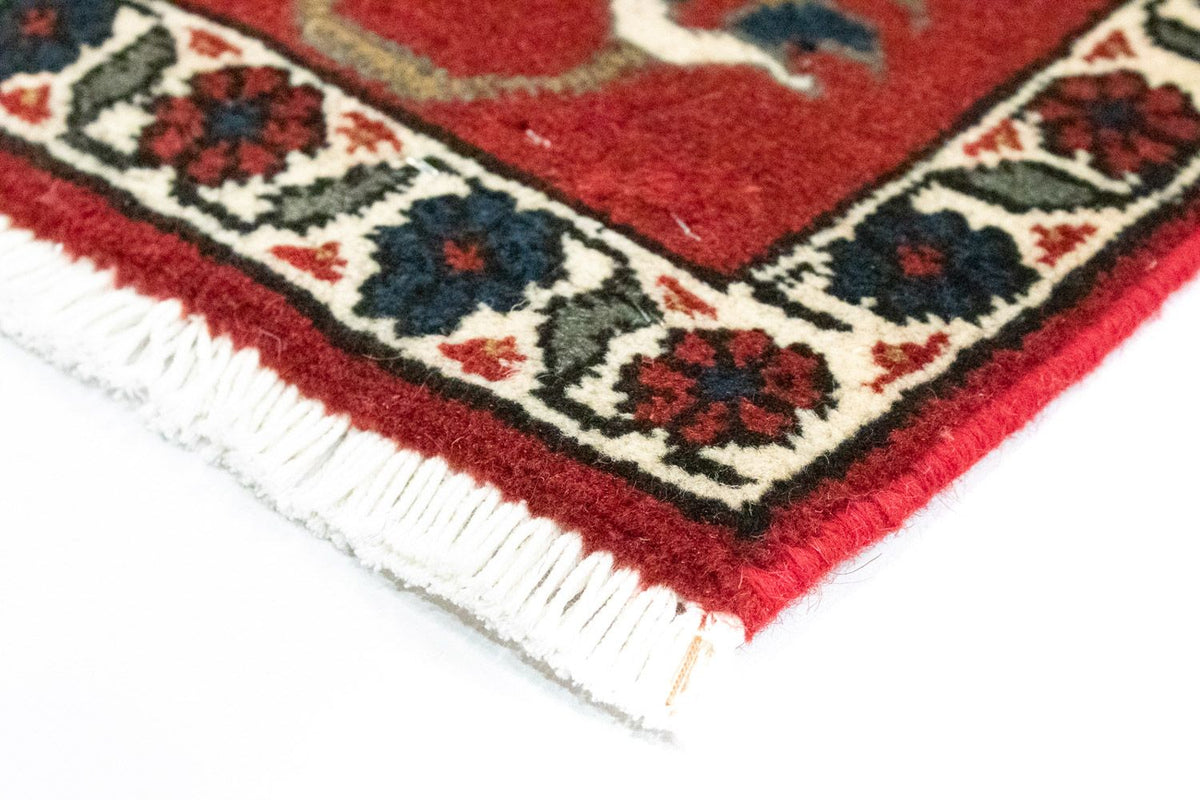 Perski dywan - Nomadyczny kwadratowy  - 54 x 40 cm - brązowy