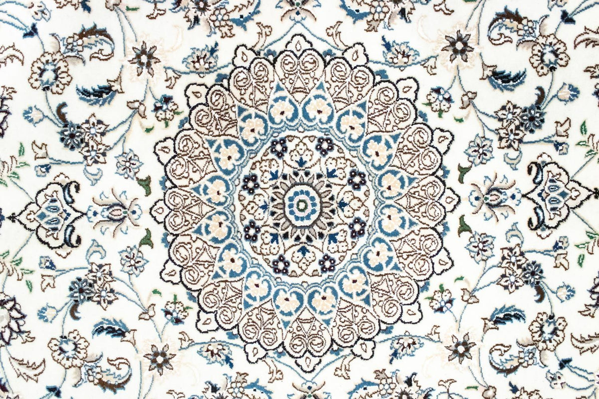 Dywan perski - Nain - Królewski - 245 x 155 cm - naturalna biel